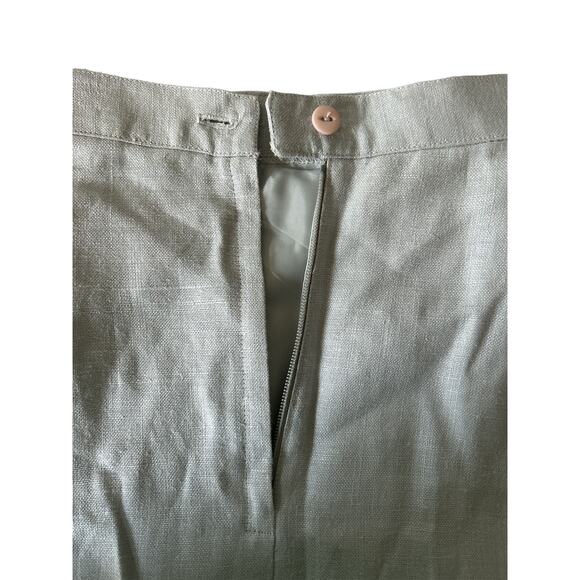 Vintage J. Crew ‎ Size 10 100% Linen Maxi Skirt - NWT, Oat Made in USA - Picture 5 of 8